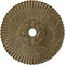 Ekena Millwork Melonie Ceiling Medallion (Fits Canopies up to 6 1/4"), 36 1/4"OD x 1 7/8"P, Mississippi Mud Crackle CM36MEMMC - alternate 1
